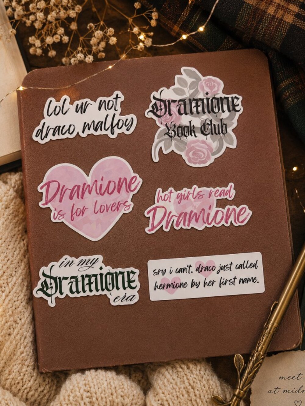 Dramione Stickers | draco hermione harry potter fandom